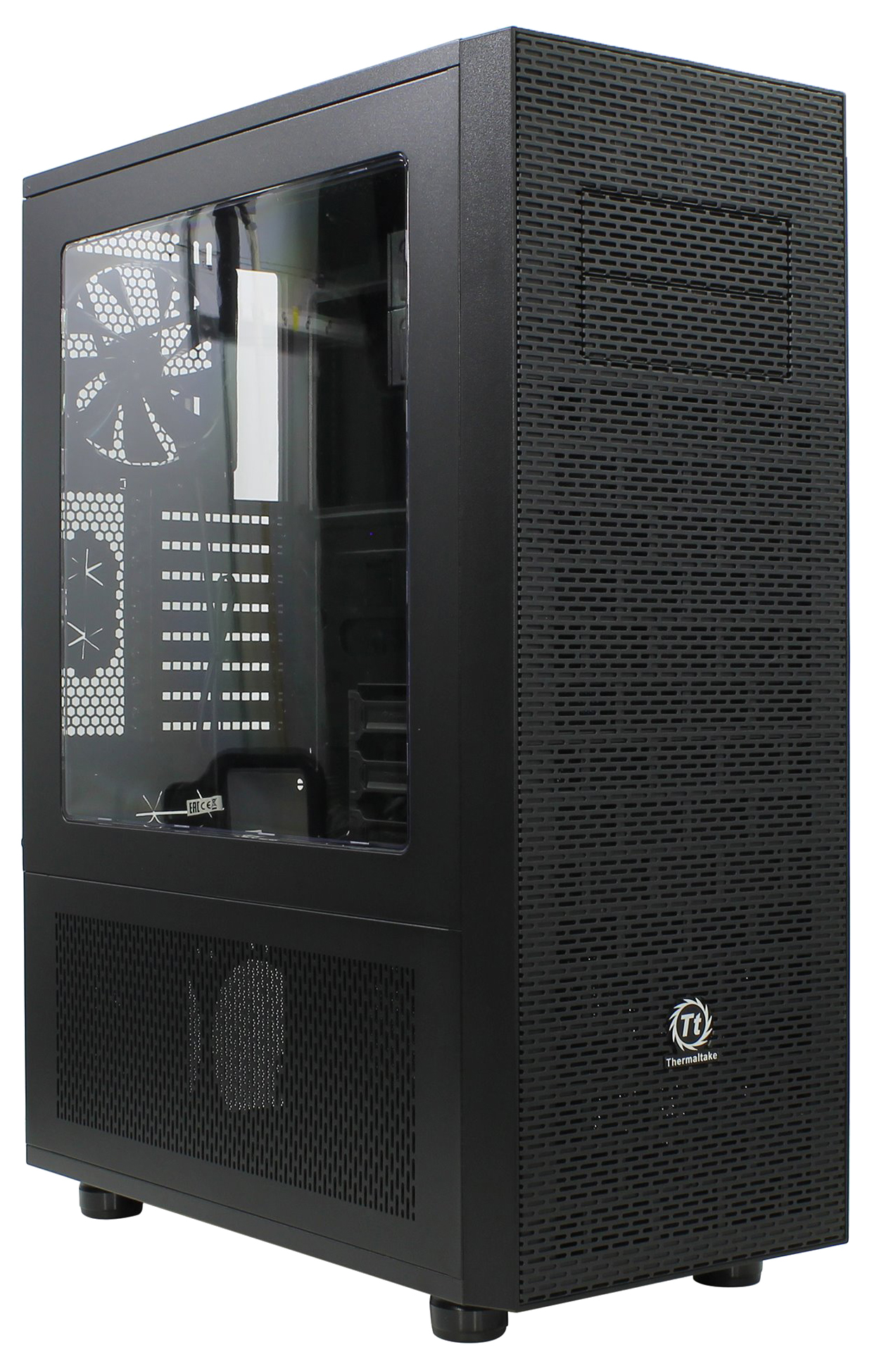 Корпус компьютерный Thermaltake Core X71 (CA-1F8-00M1WN-00) Black - купить в Just.ru, цена на Мегамаркет