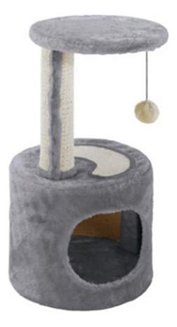 Домик для кошек Ferplast РА 4010, серый, 30х30х57 см