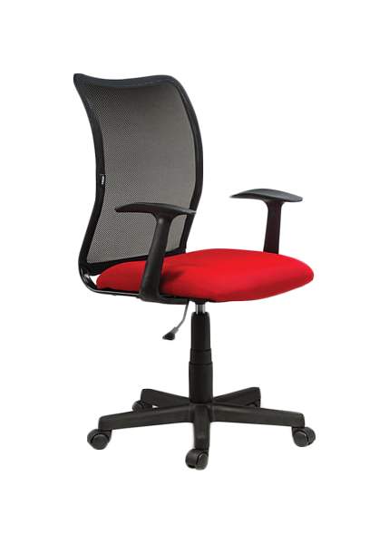 Офисное кресло BRABIX Spring MG-307 Красное/черное