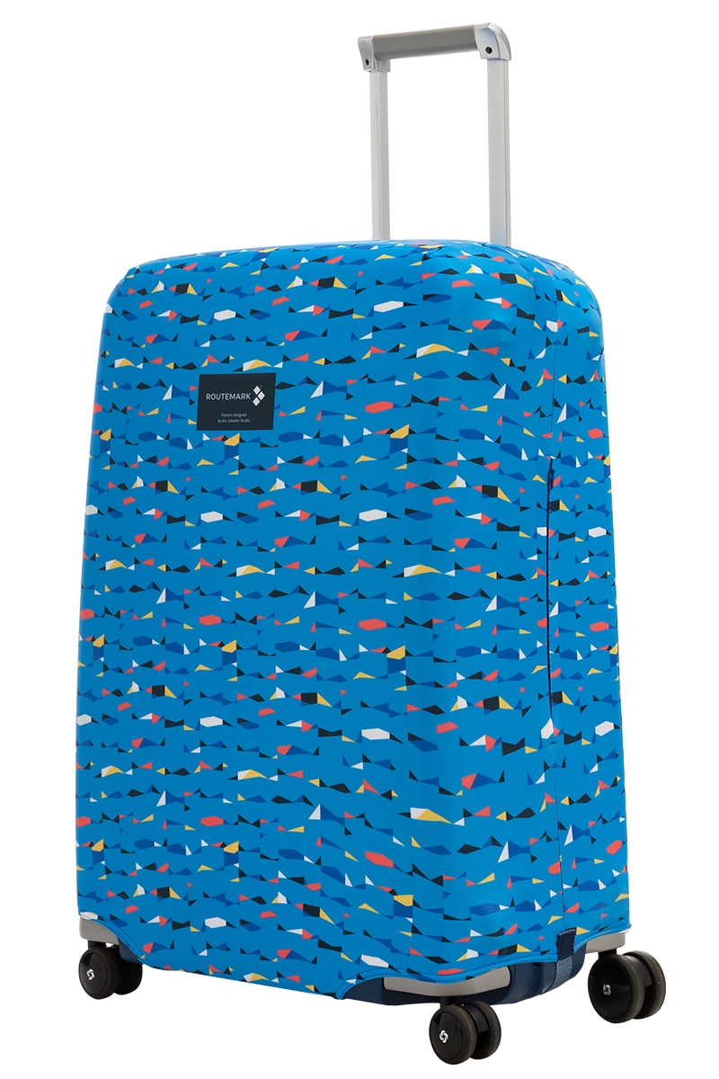 Чехол для чемодана Routemark Грани ART.LEBEDEV SP310 M/L