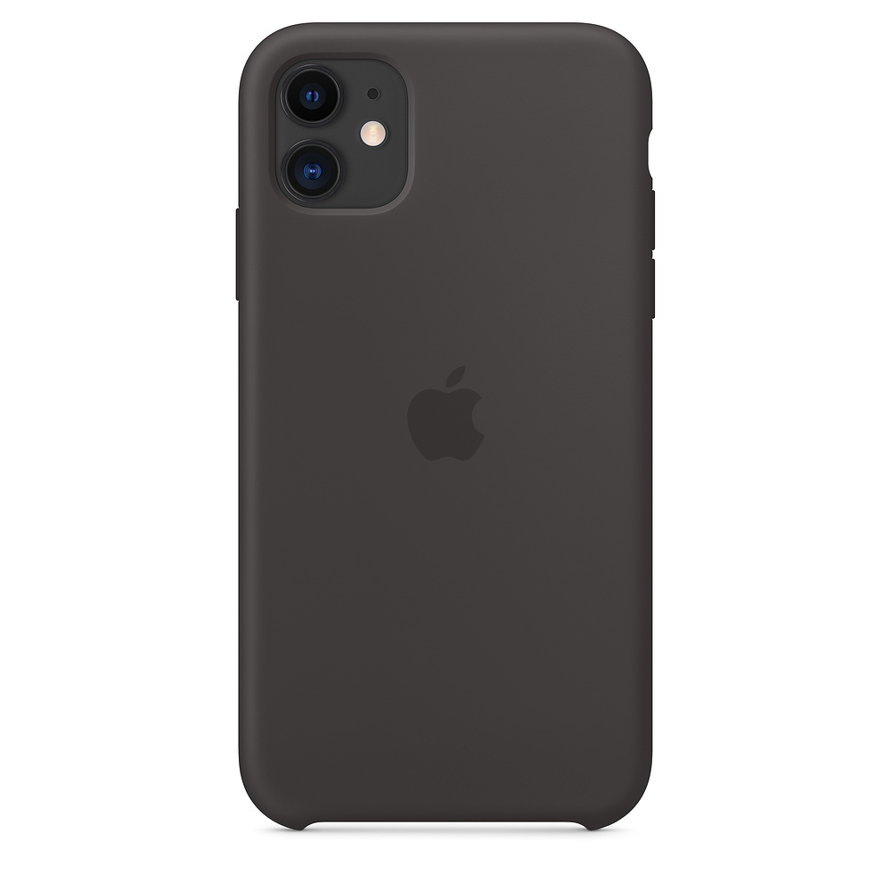 Чехол Apple для iPhone 11 Silicone Case - Black - отзывы покупателей на  маркетплейсе Мегамаркет | Артикул: 100025402272