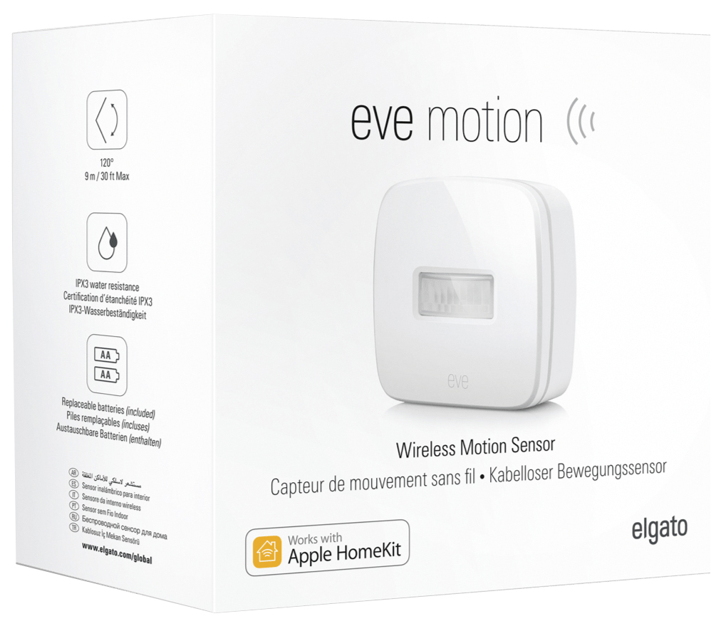 Датчик движения Elgato Eve motion – купить в Москве, цены в  интернет-магазинах на Мегамаркет