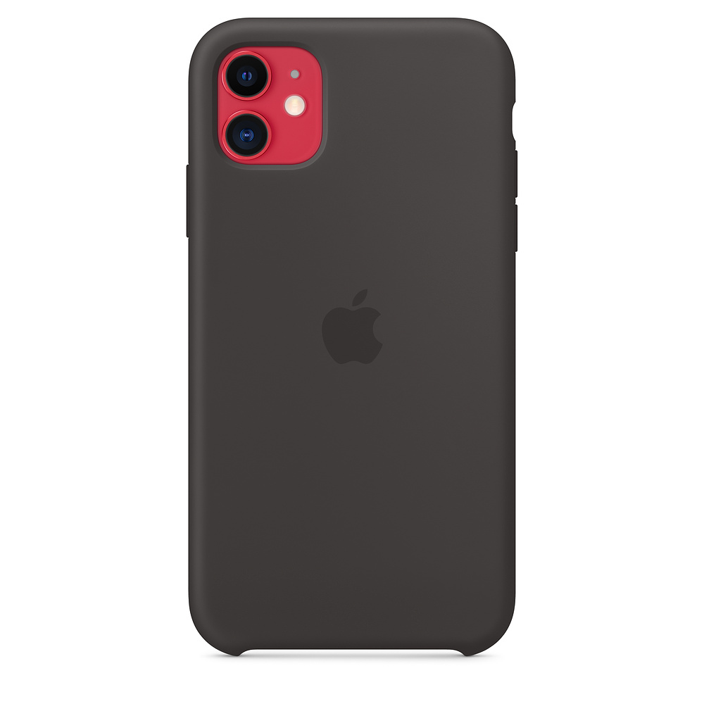 Чехол Apple для iPhone 11 Silicone Case - Black - отзывы покупателей на  маркетплейсе Мегамаркет | Артикул: 100025402272