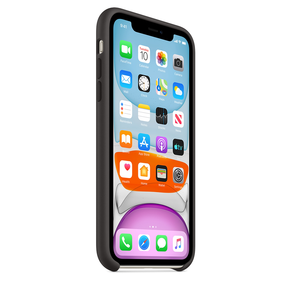 Apple iPhone 11 Silicone Case Black