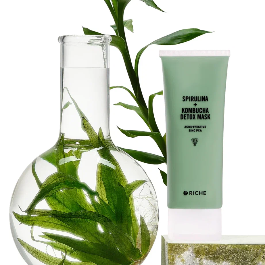 Купить riche, Детоксмаска для кожи Spirulina & Kombucha, 75 мл, цены