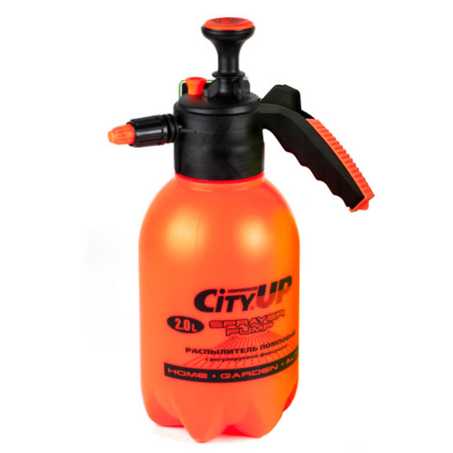 Распылитель садовый помповый 2л с клапаном сброса давления ...