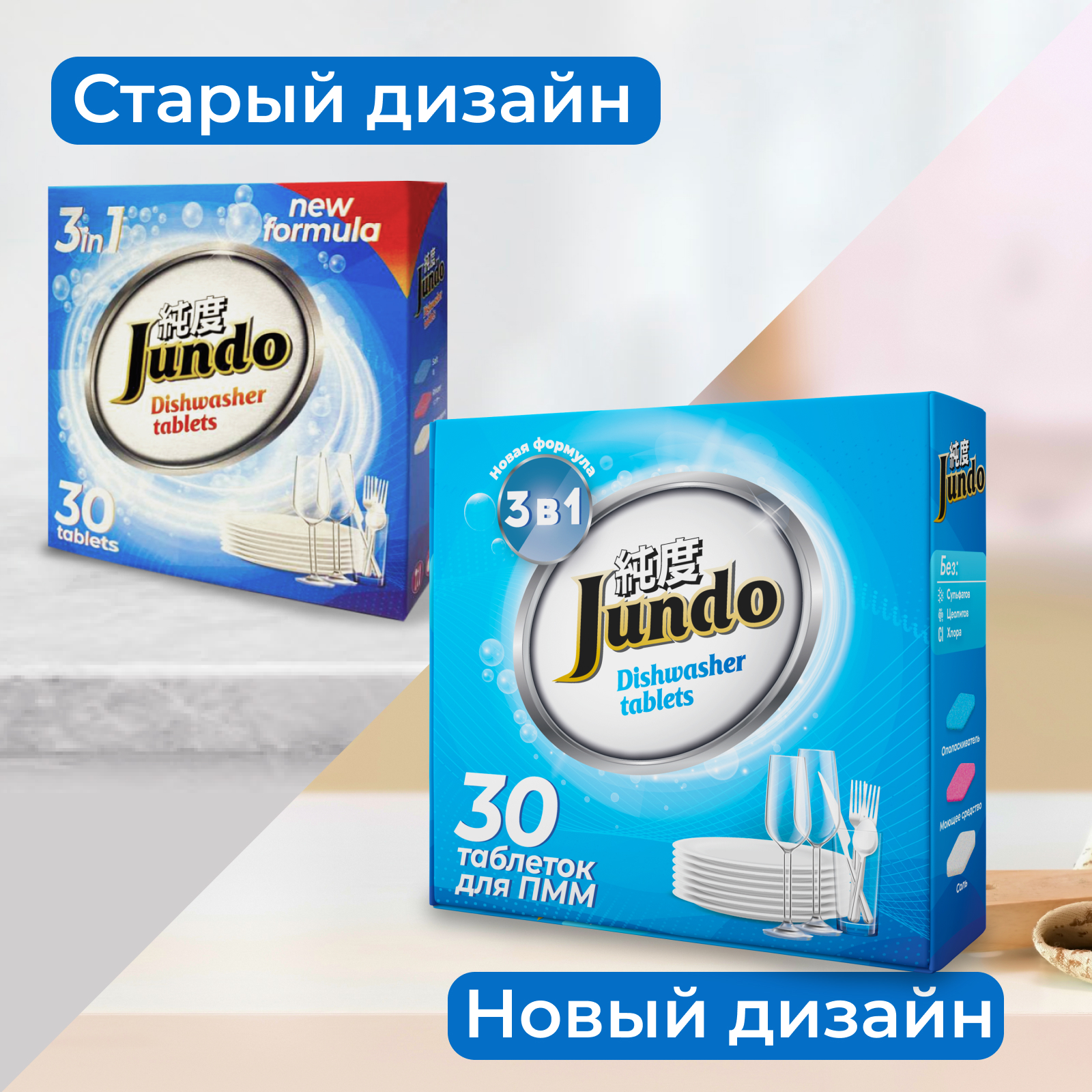 Таблетки для посудомоечной машины Jundo Active Oxygen 3 в 1 без запаха 30  шт - отзывы покупателей на маркетплейсе Мегамаркет | Артикул: 600001254193