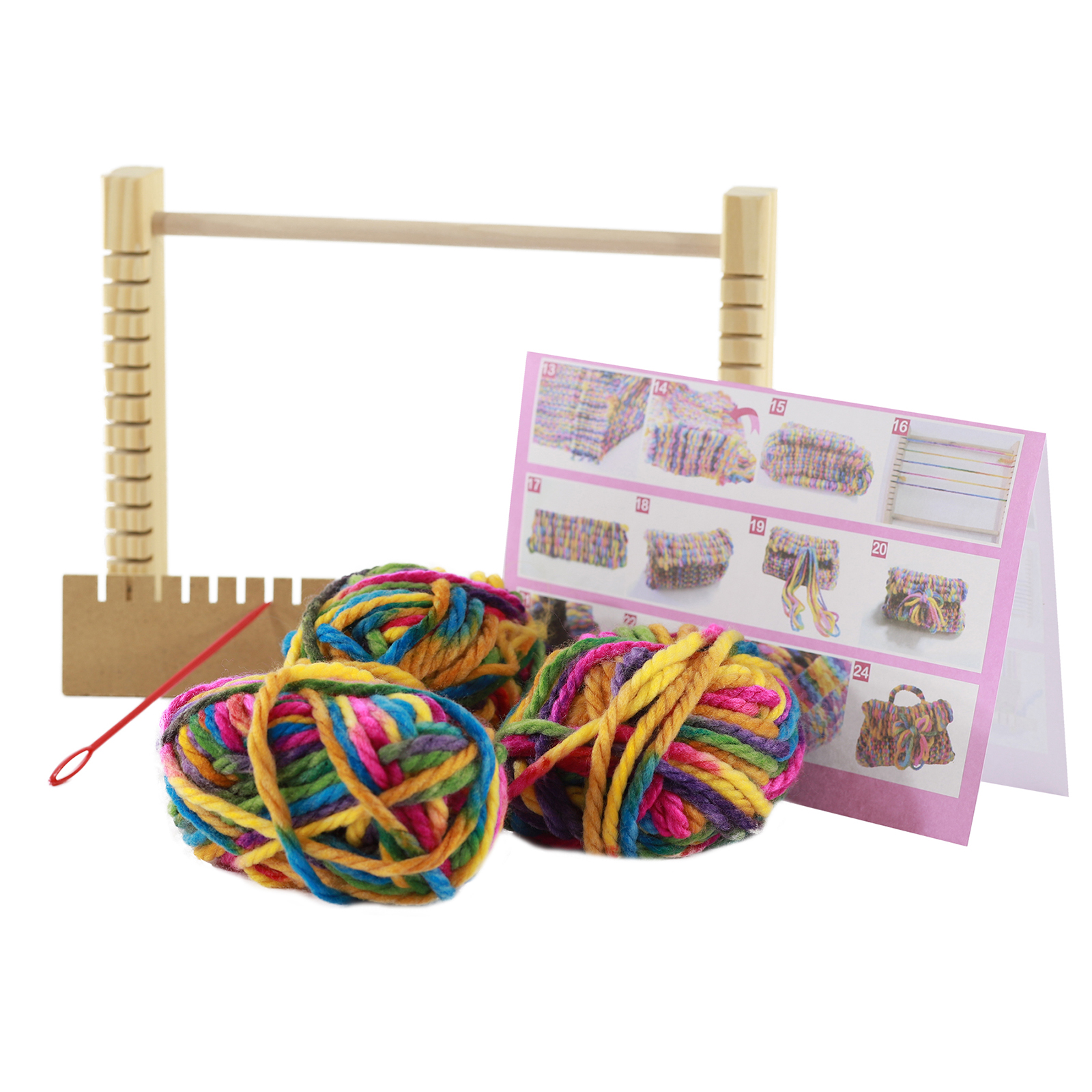 Вязание на луме (knitting loom) и тенерифе.