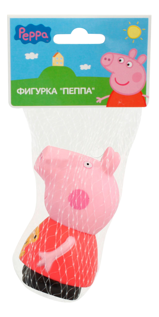 Купить фигурка Свинки Пеппа Peppa Pig Пластизоль Пеппа, цены на Мегамаркет