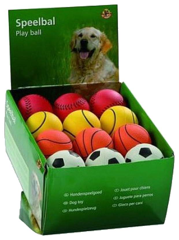 Апорт для собак Beeztees Мяч мягкая резина, 6.3 см