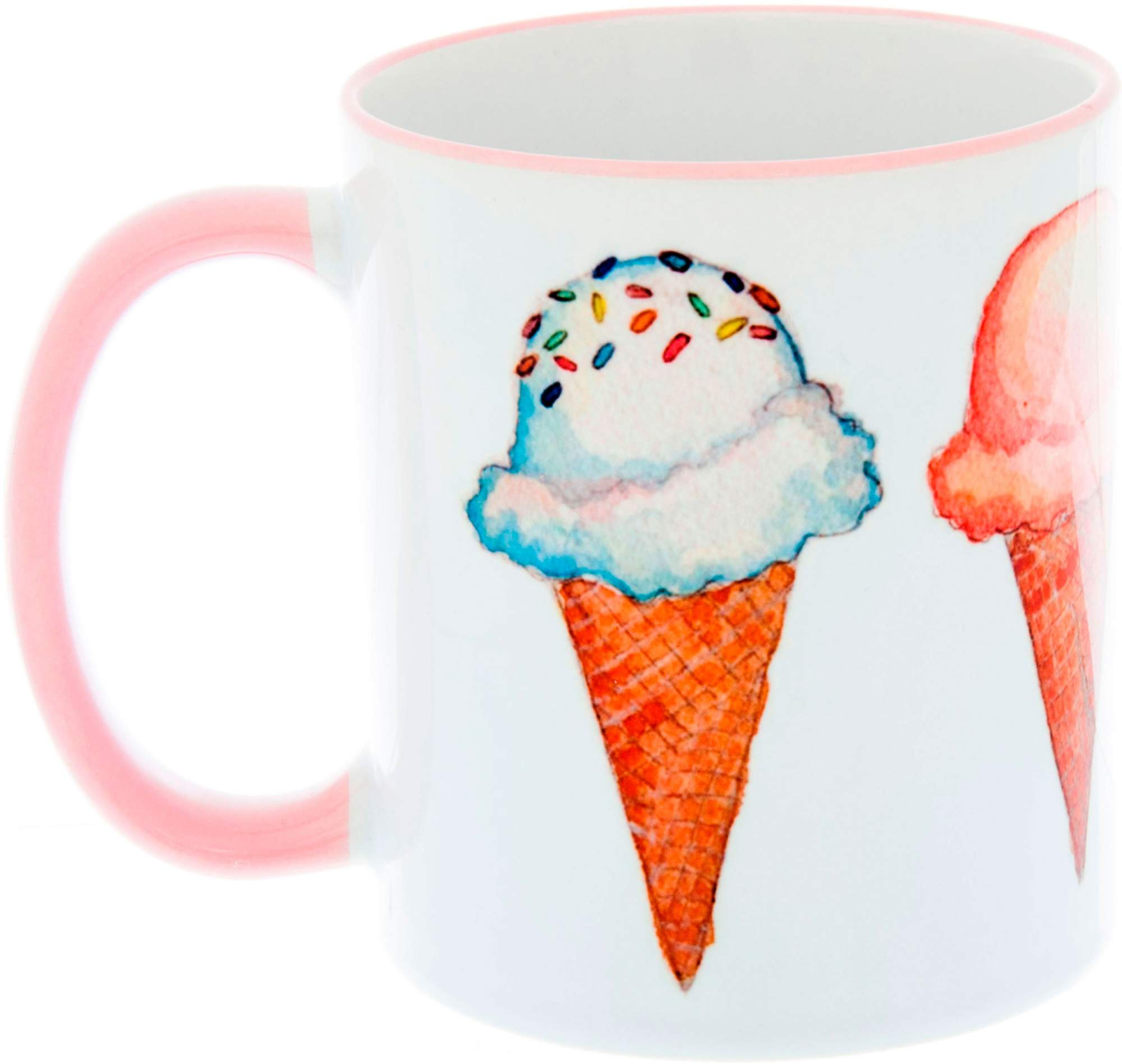 кружка мороженое эврика. кружка рожок. кружка мороженка. кружка мороженое. кружка из полимерной глины мороженое.