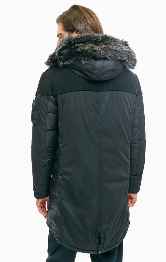 Пуховик мужской Armani Exchange 6ZZL04 ZNK6Z 1200 черный 46 IT -  характеристики и описание на СберМегаМаркет