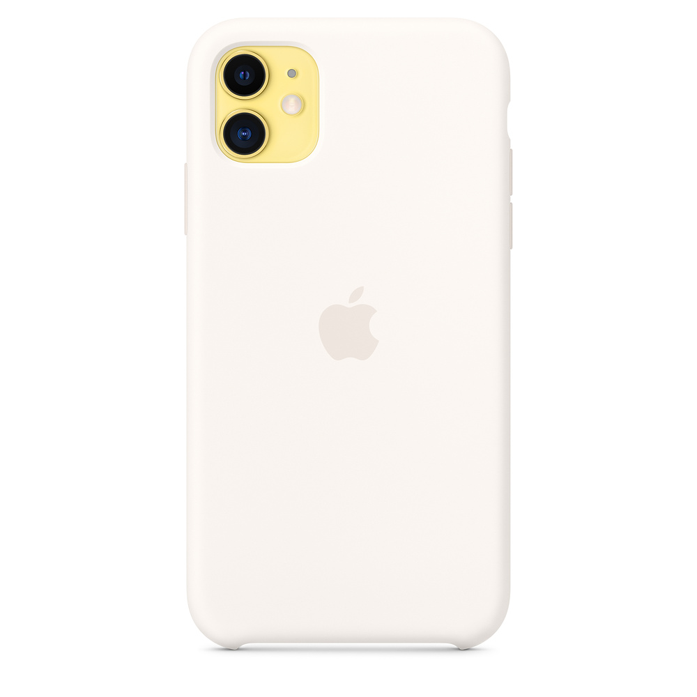 Чехол Apple для iPhone 11 Silicone Case - White - отзывы покупателей на  маркетплейсе Мегамаркет | Артикул: 100025402273