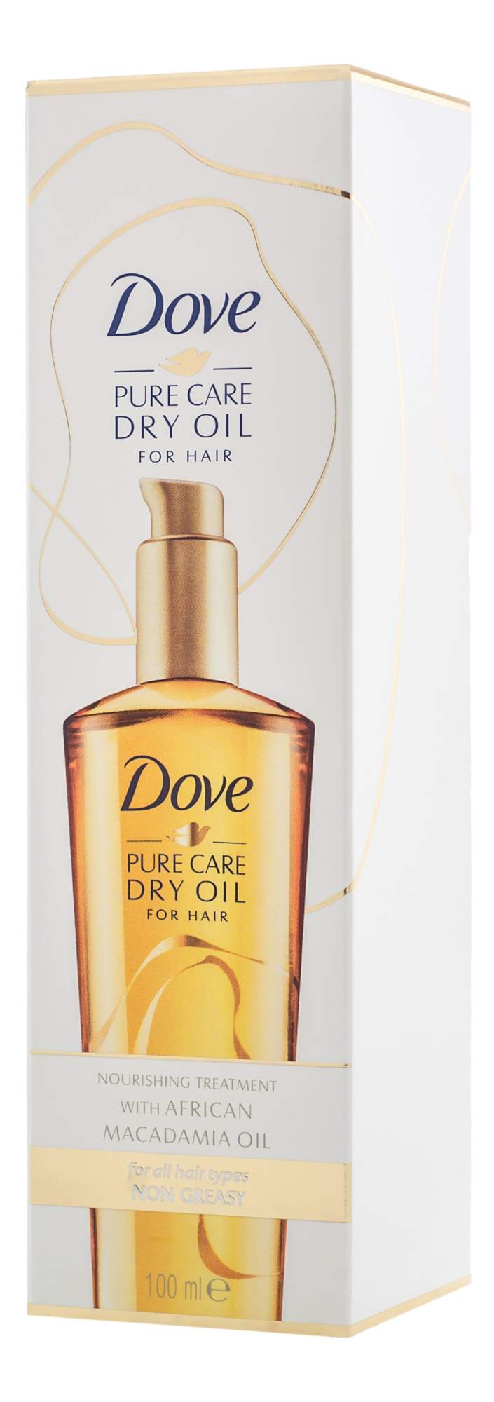 Сухое масло для волос преображающий уход dove advanced hair series dry oil