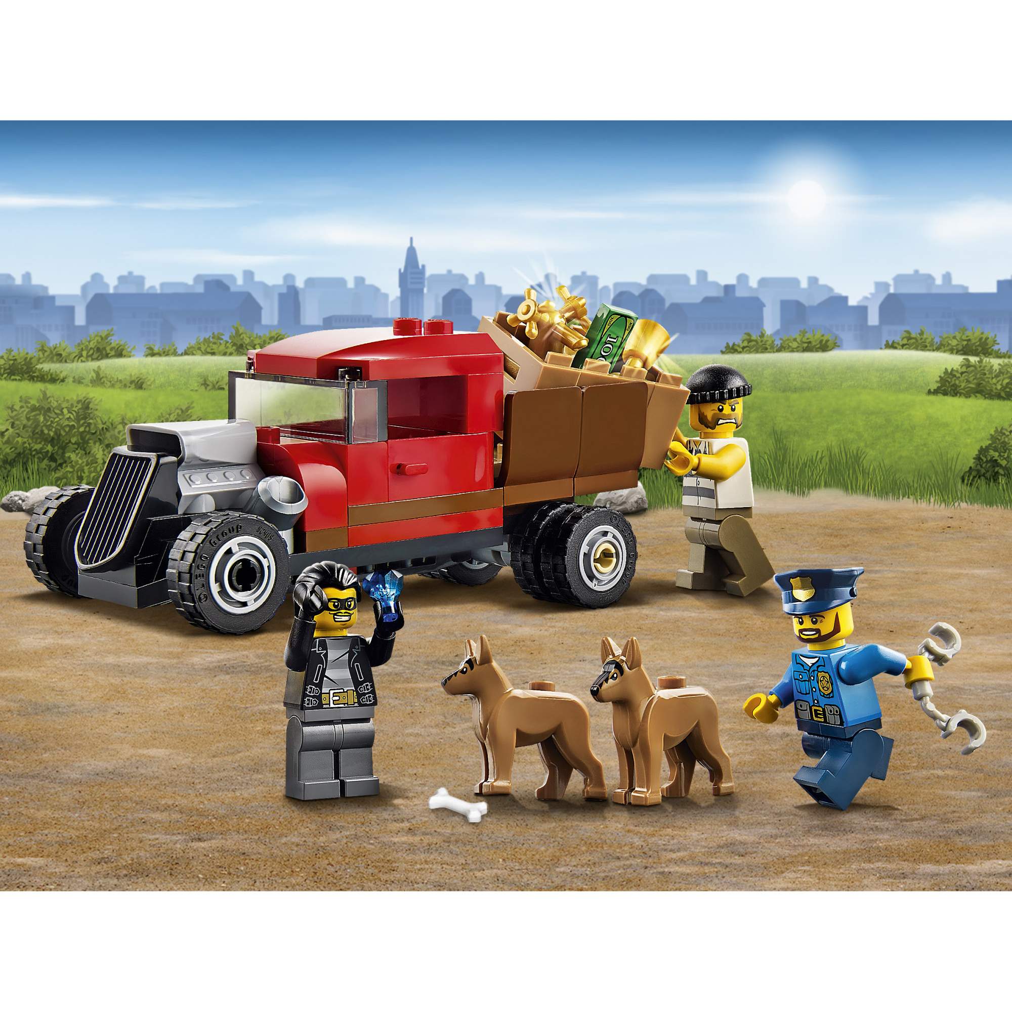 Конструктор LEGO City Police Полицейский отряд с собакой (60048) – купить в  Москве, цены в интернет-магазинах на Мегамаркет