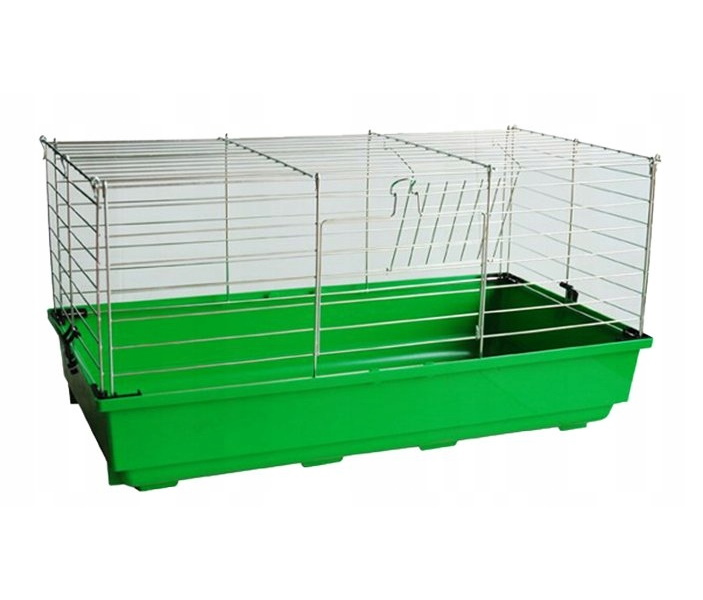 Клетка Вака складная для кроликов и морских свинок (50 х 35 х 30,5 см, Зеленый)
