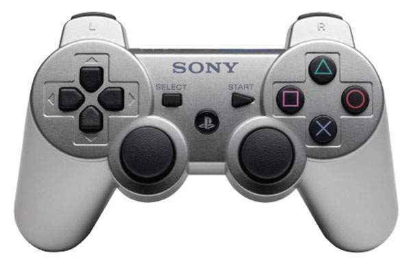 Геймпад Sony DualShock 3 для Playstation 3 Silver - купить в Интерпрайс , цена на Мегамаркет