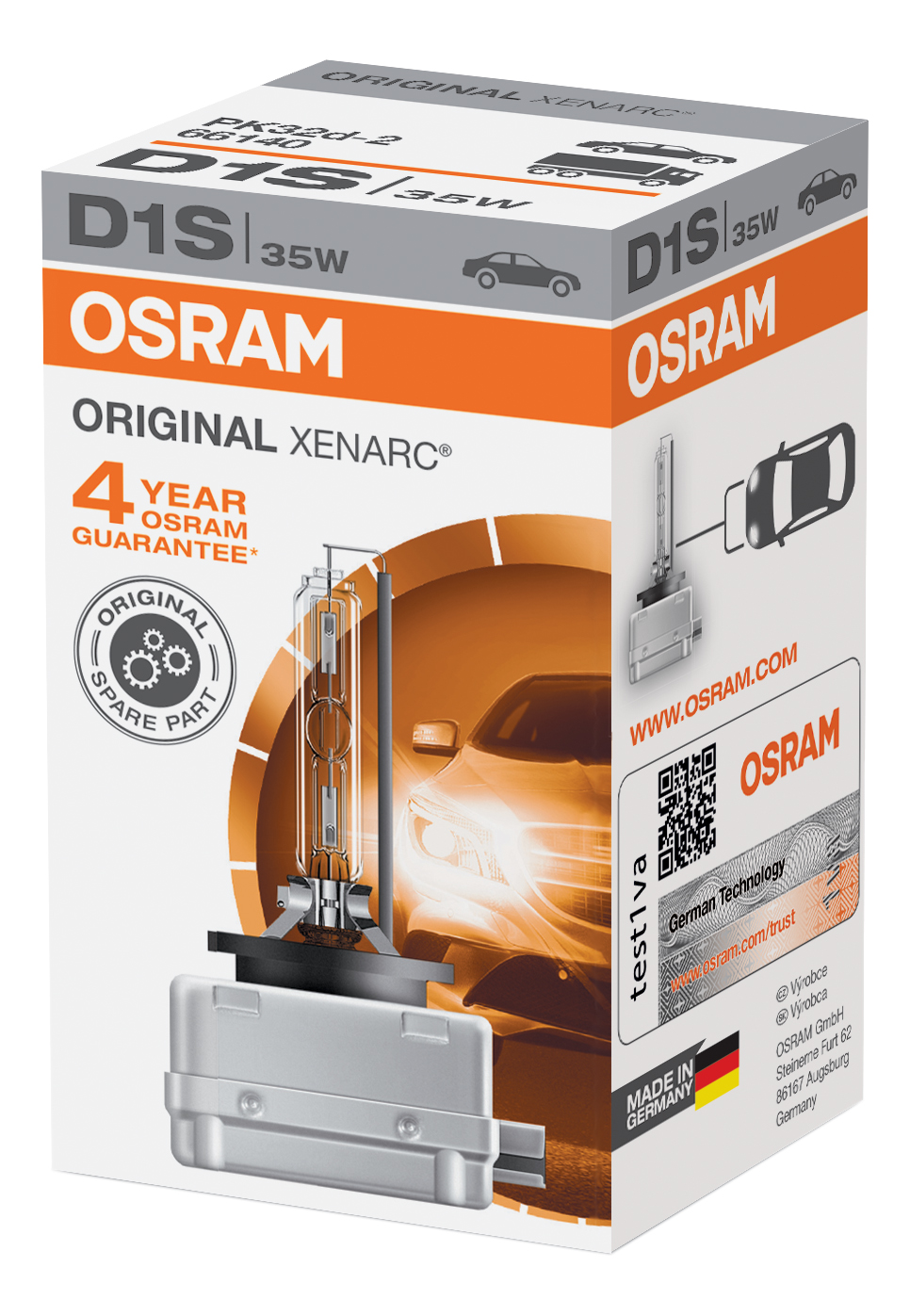 Лампа ксеноновая автомобильная OSRAM 66140