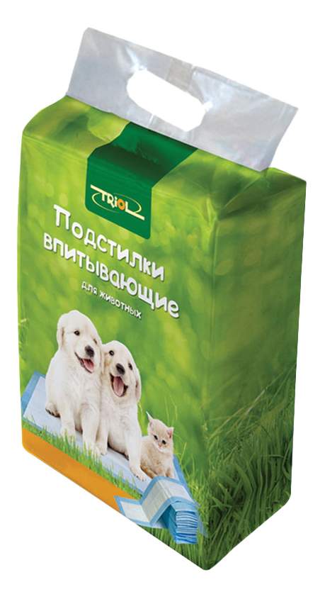 Пеленки для собак одноразовые Triol 50 x 40 см, 6 шт