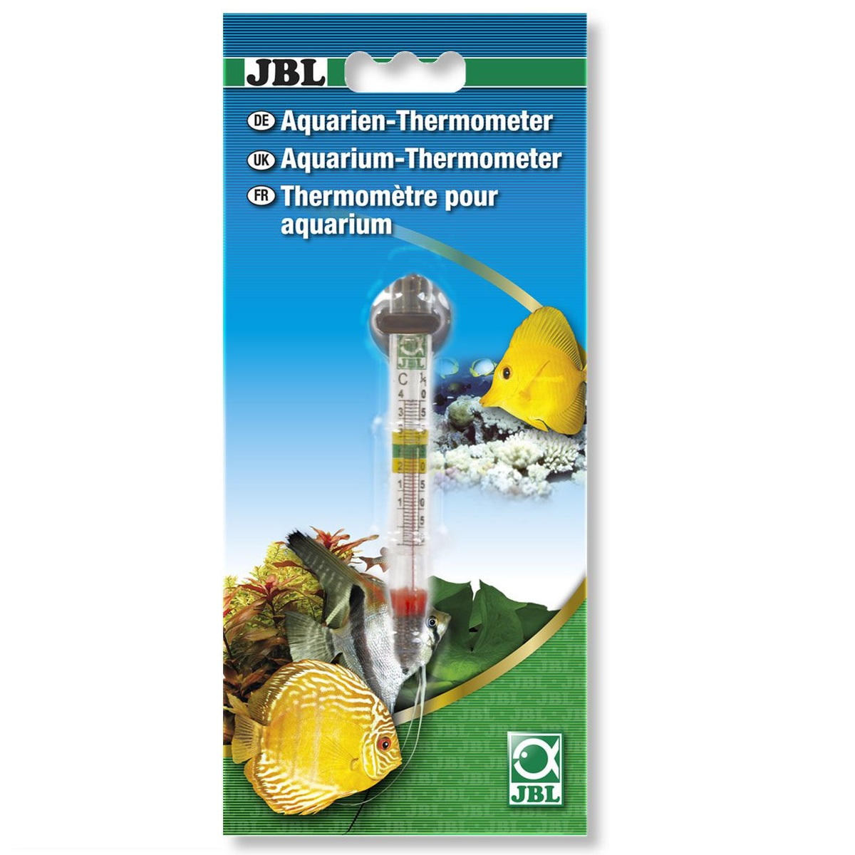 Термометр для аквариума JBL Aquarium Thermometer Float, на присоске