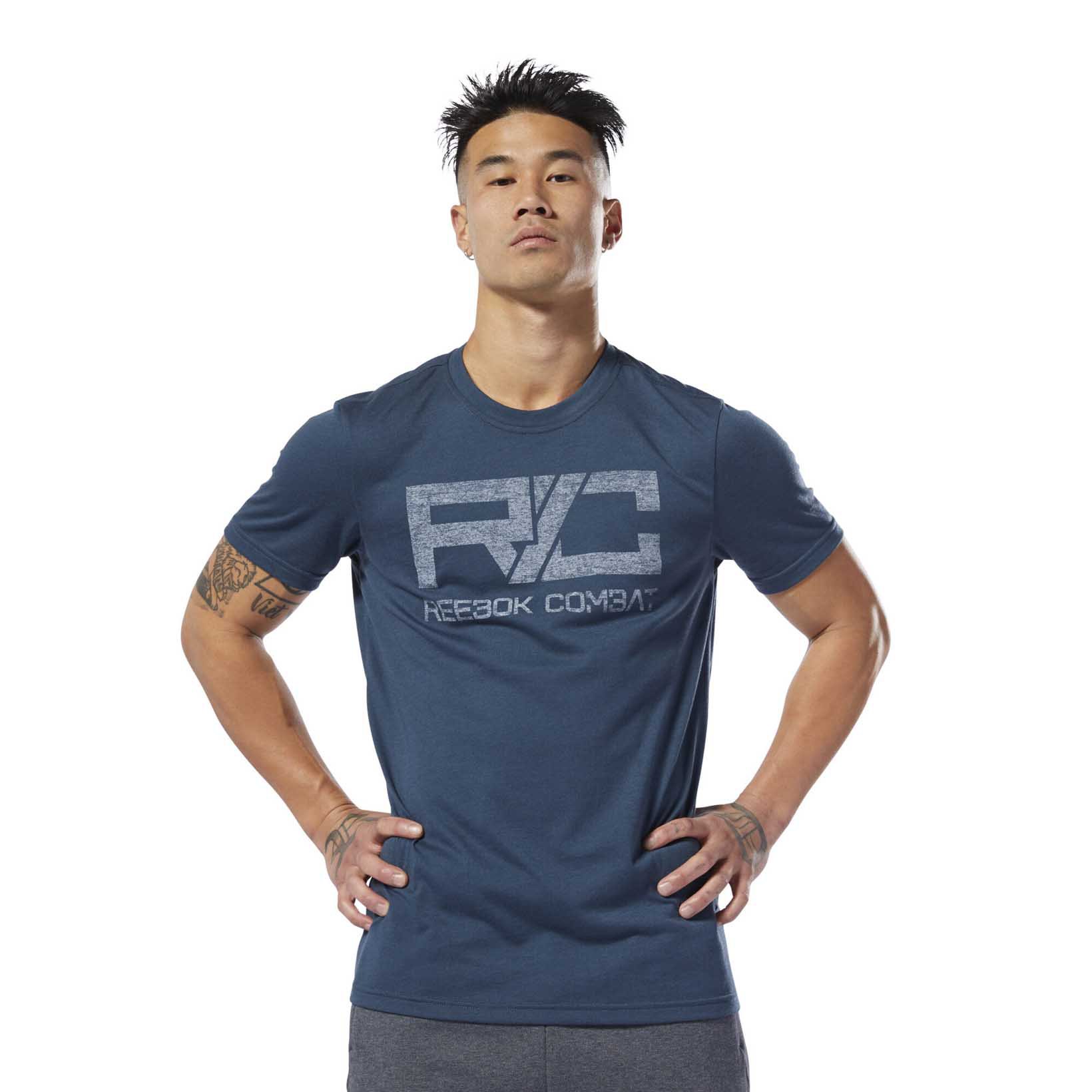 Футболка рибок мужская. Футболка Reebok Combat. Reebok Combat футболки мужские. Футболка Reebok TS AC+dreamblend SS Tee 1, шт. Рибок футболки мужские UFC.