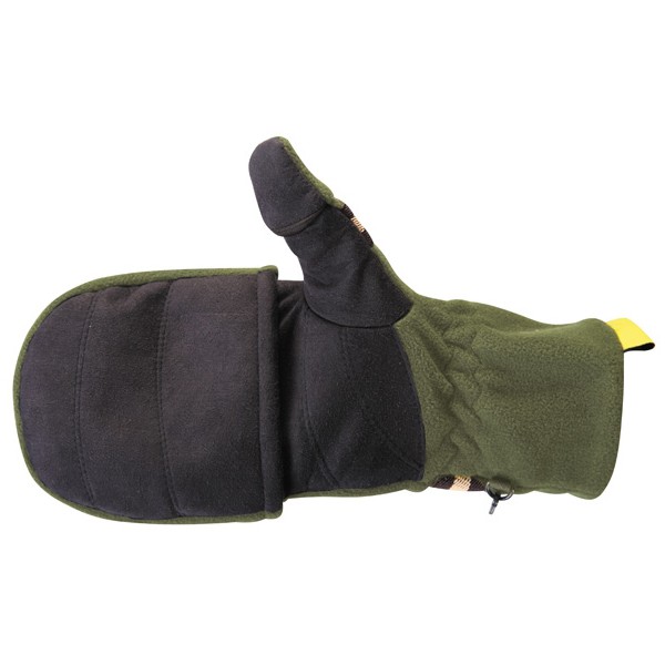 Перчатки-варежки мужские Norfin Nord green/black, р. XL