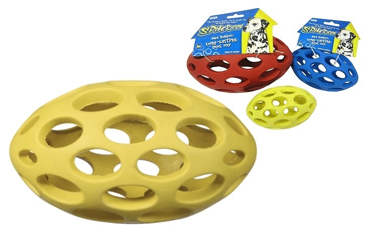 Жевательная игрушка для собак JW Sphericon medium Мяч-регби сетчатый, длина 13.5 см