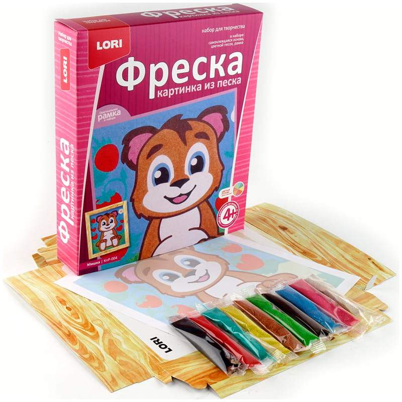 Фреска картина из песка