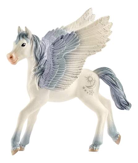 Фигурка лошадки Schleich эльфы жеребенок пегаса 70543