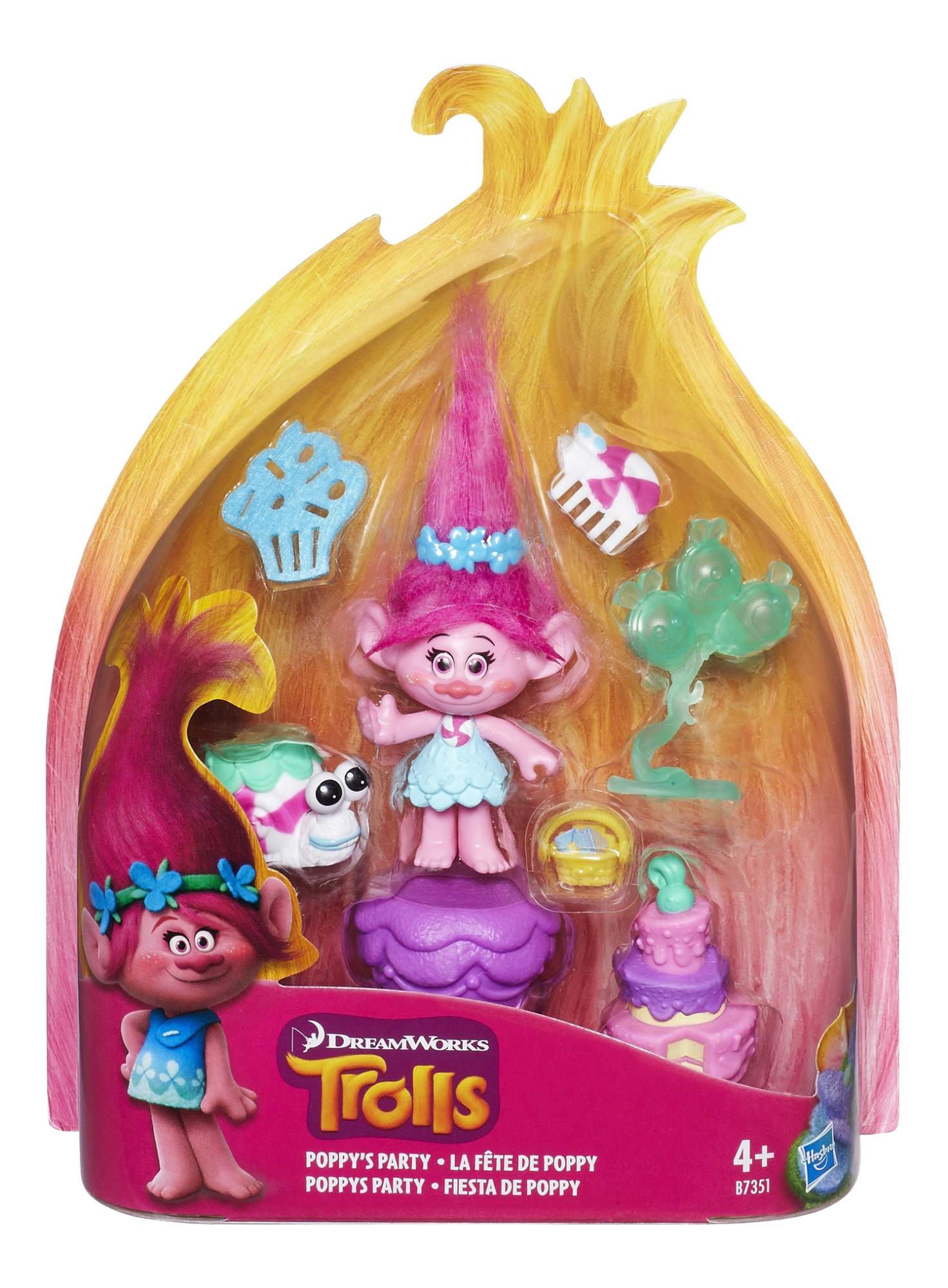 Игровой набор Hasbro DreamWorks Trolls Тролль Принцесса Розочка – купить в  Москве, цены в интернет-магазинах на Мегамаркет