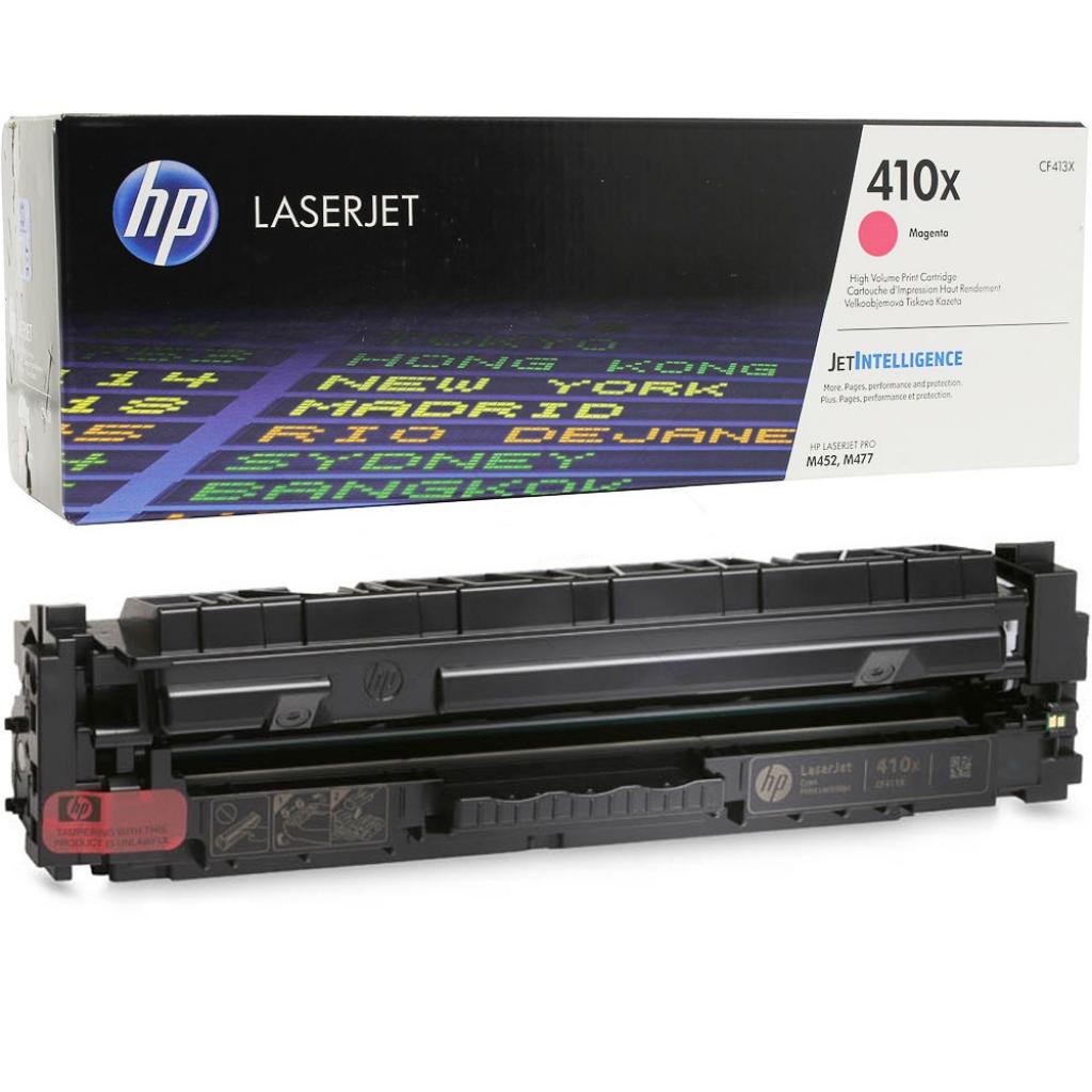 Картридж для лазерного принтера HP 410X (CF413X) пурпурный, оригинал