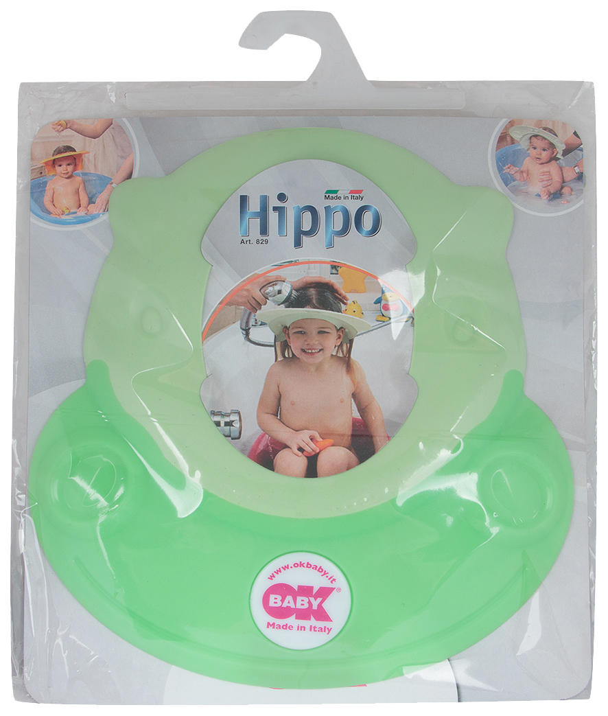 Купить козырек для купания Ok Baby Hippo зеленый, цены на Мегамаркет |  Артикул: 100024334875