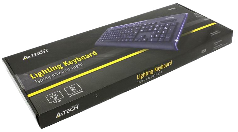 Клавиатура A4Tech KD-800L Black