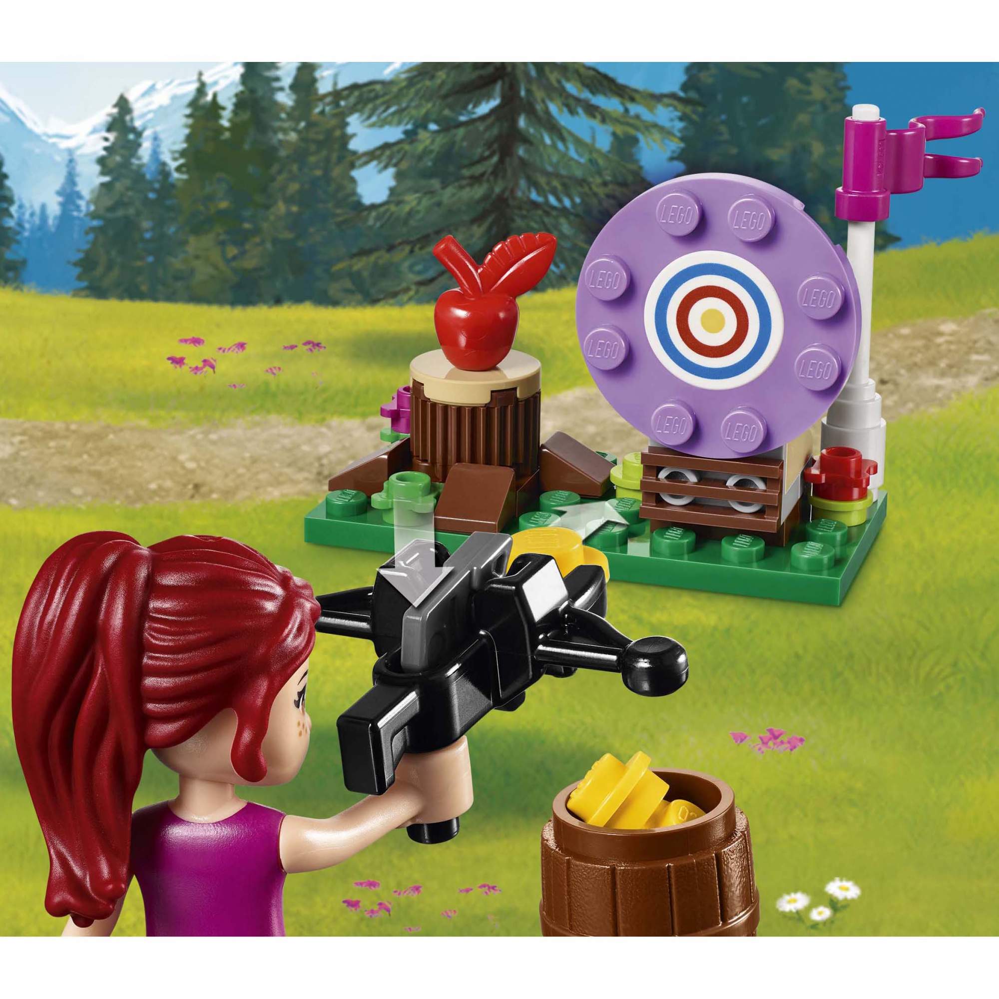 Купить конструктор LEGO Friends Спортивный лагерь: стрельба из лука  (41120), цены на Мегамаркет | Артикул: 100000075575