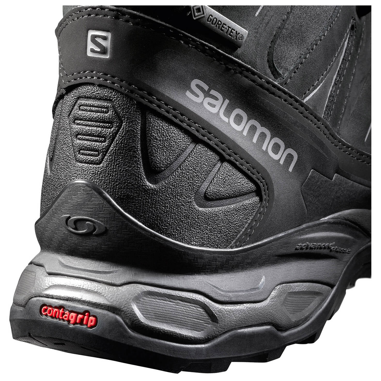 Ботинки Salomon X Ultra Trek GTX, black/black/magnet, 7.5 UK - купить в  Москве, цены на СберМегаМаркет