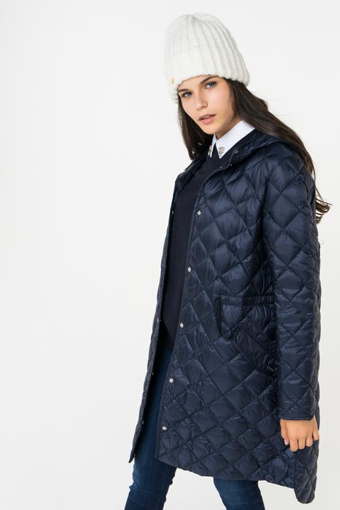 Пальто женское Baon B018505 синее XS