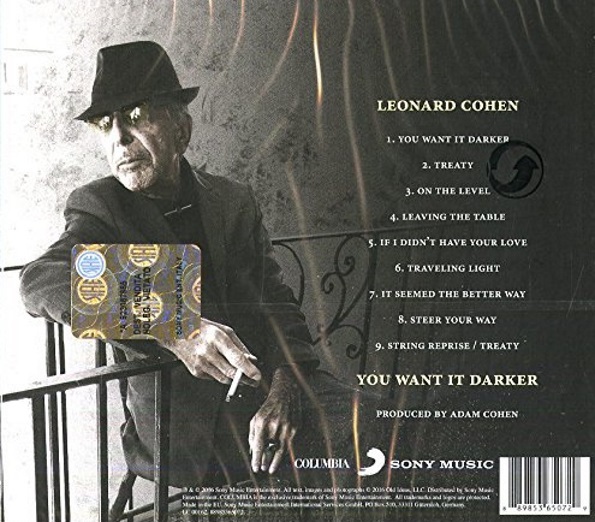 You want it darker. Leonard Cohen you want it Darker. You want it Darker Леонард Коэн. Leonard Cohen – you want it Darker альбом. Leonard Cohen - you want it Darker (2016).