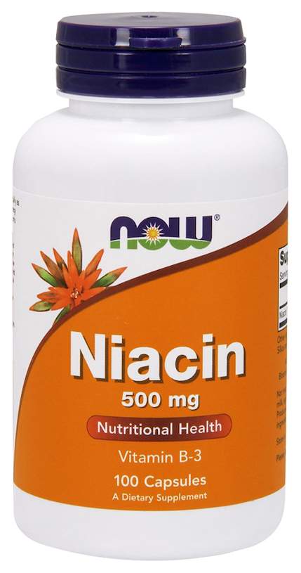 Витамины группы B Now Niacin (500 мг) 100 капсул - купить в интернет-магазинах, цены на Мегамаркет | жирные кислоты