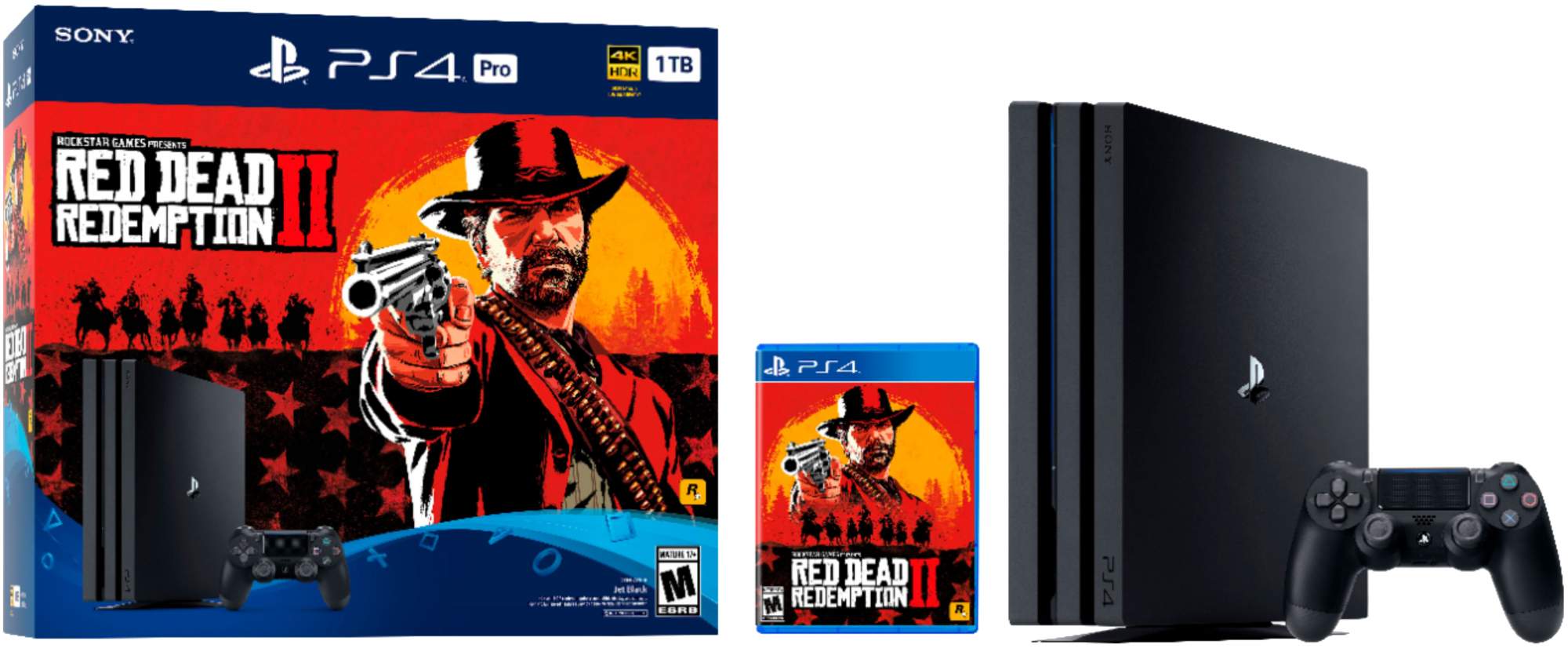 Игровая приставка Sony Playstation 4 Slim 1TB Черный + Red Dead Redemption 2  - отзывы покупателей на маркетплейсе Мегамаркет | Артикул: 100023951377