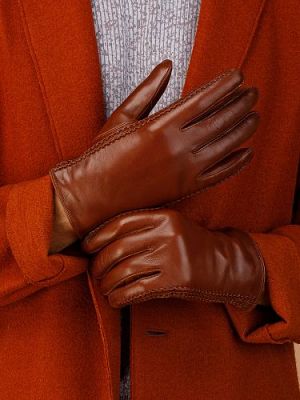Перчатки мужские Eleganzza HP91111 коричневые 8