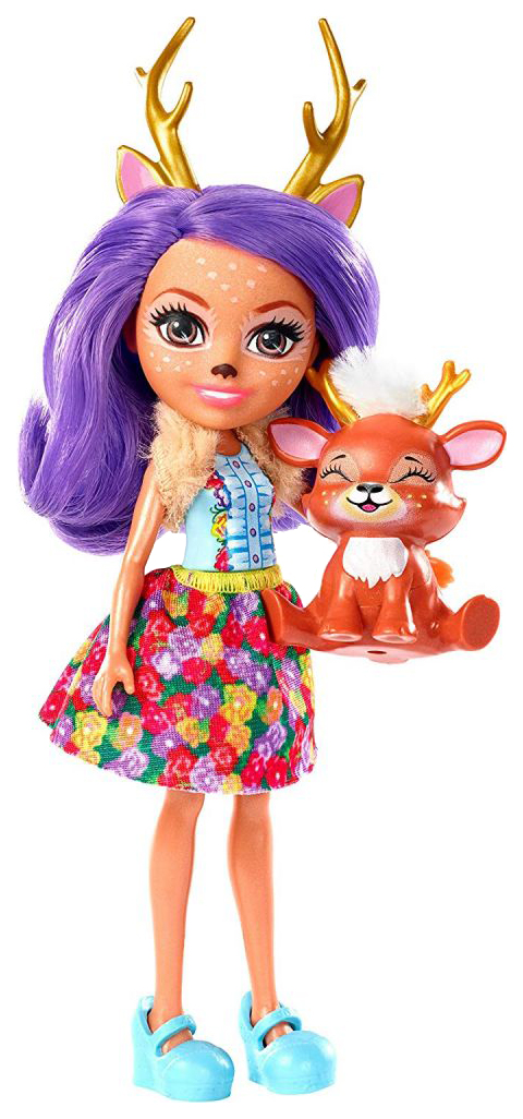 Купить кукла Enchantimals Mattel с питомцем Данесса Оления, цены наМегамаркет