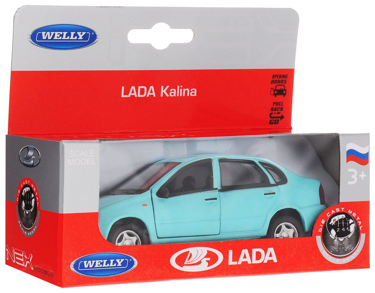 Купить коллекционная модель Welly LADA Kalina 42383 1:34, цены на Мегамаркет