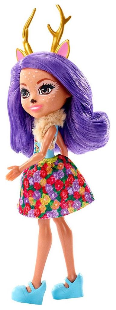 Купить кукла Enchantimals Mattel с питомцем Данесса Оления, цены наМегамаркет