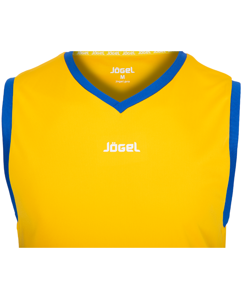 Майка Jogel JBT-1020-TEE-047, желтый/синий, S INT