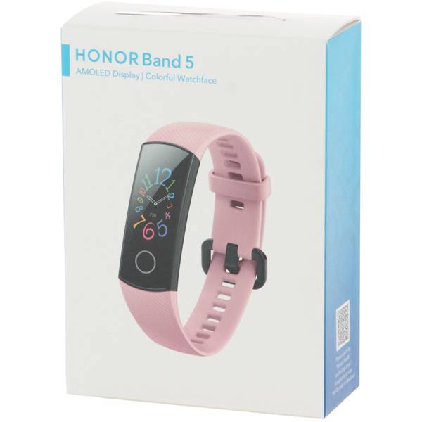 Фитнес браслет honor band 5 розовый