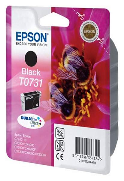 Картридж для струйного принтера Epson C13T10514A10, черный, оригинал