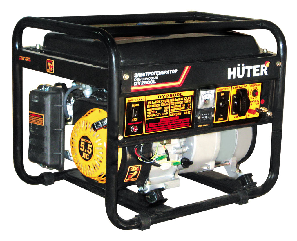 Бензиновый генератор HUTER DY2500L