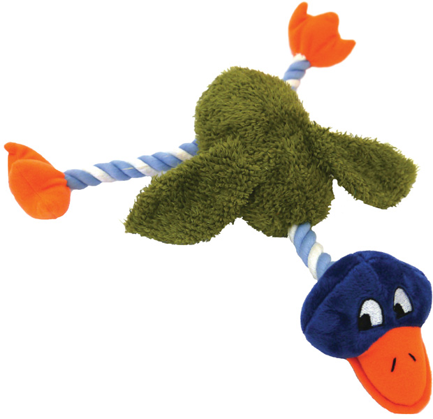 Мягкая игрушка для собак Rosewood Mr Twister Delia Duck, утка, 36 см
