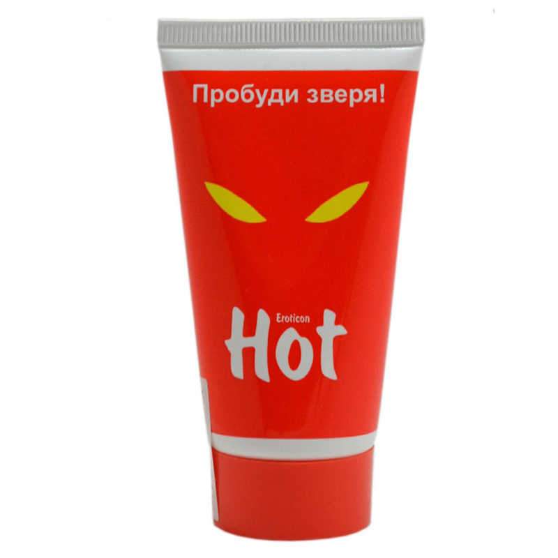 Гель-смазка Eroticon Hot с женьшенем 50 мл