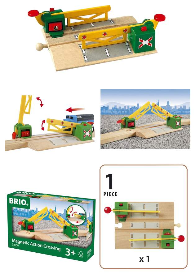 Brio magnetic hotsell action crossing